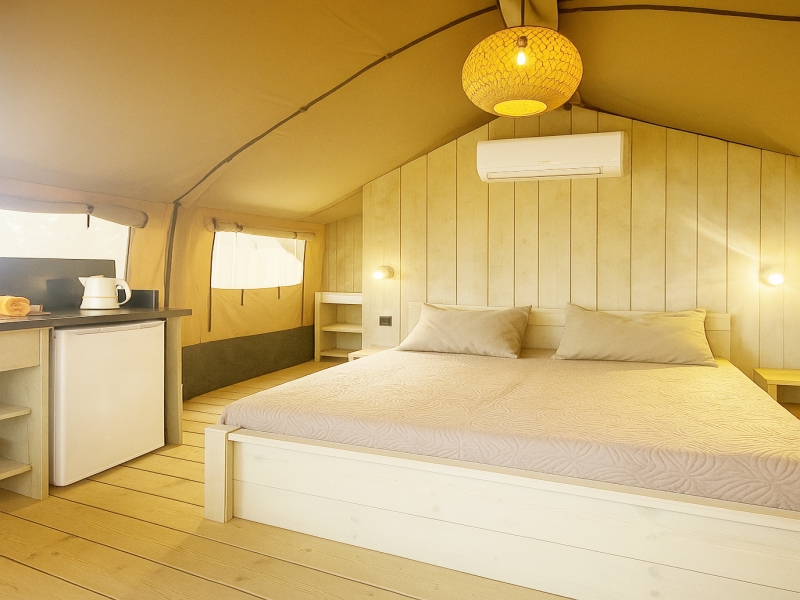 Glamping tent for 2 guests in Tuscany