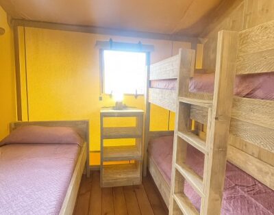 Glamping Tent for 5 People in Tuscany with Private Hot Tub